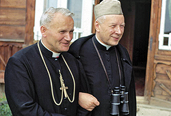 kard. Wyszyński i kard. Wojtyła/św. Jan Paweł II